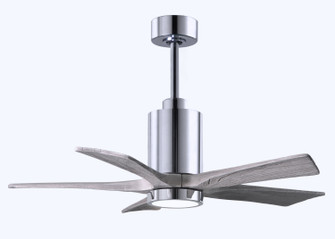 Patricia 42''Ceiling Fan in Polished Chrome (101|PA5-CR-BW-42)