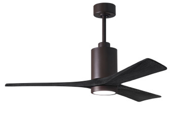Patricia 52''Ceiling Fan in Textured Bronze (101|PA3-TB-BK-52)