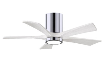 Irene 42''Ceiling Fan in Polished Chrome (101|IR5HLK-CR-MWH-42)