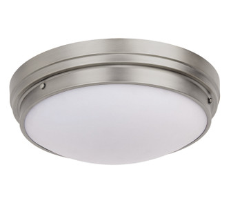 Fresh Colonial Three Light Ceiling Mount in Brushed Nickel (423|X46303BN)