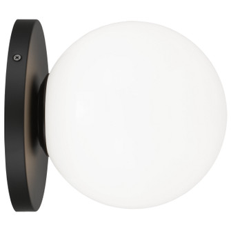 Cosmo One Light Wall Sconce/Ceiling Mount in Black (423|WX06011BKOP)