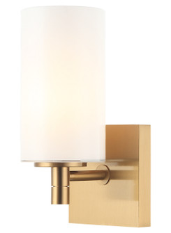 Candela One Light Wall Sconce in Aged Gold Brass (423|S04901AGOP)