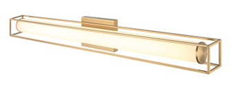 Flannigan Two Light Vanity in Aged Gold Brass (423|S02335AG)