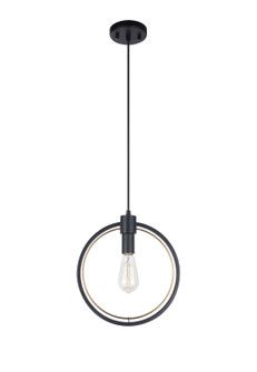 Odyssey One Light Pendant in Black (423|C78601BK)