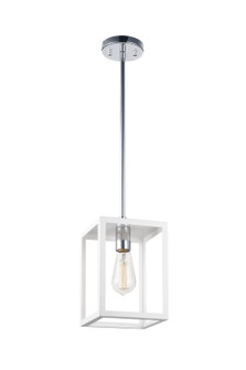 Flare One Light Pendant in White (423|C76001WH)