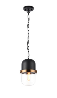 Tillie One Light Pendant in Matte Black (423|C73801MBCL)