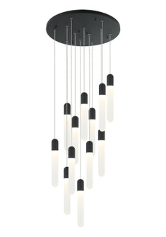 Aydin 12 Light Pendant in Matte Black (423|C65812MB)