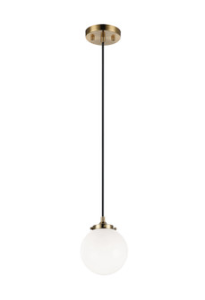 The Bougie One Light Pendant in Aged Gold Brass (423|C63001AGOP)