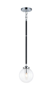 Particles One Light Pendant in Black & Chrome (423|C58201CHCL)