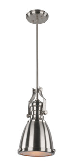 Cresswell Series One Light Pendant in Brushed Nickel (423|C53801BN)