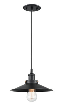 Bulstrode'S Workshop One Light Pendant in Black (423|C46111BKBK)