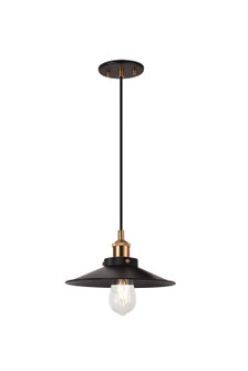 Bulstrode'S Workshop One Light Pendant in Aged Gold Brass (423|C46111AGBK)