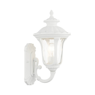 Oxford One Light Outdoor Wall Lantern in Textured White (107|7850-13)