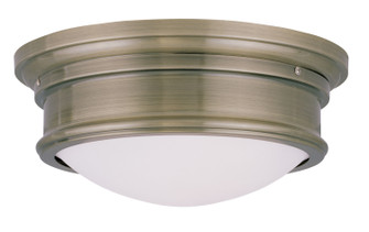Astor Two Light Ceiling Mount in Antique Brass (107|7342-01)