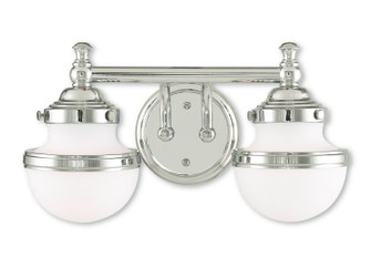 Oldwick Two Light Bath Vanity in Polished Chrome (107|5712-05)