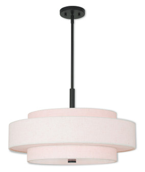 Monroe Five Light Pendant in English Bronze (107|52138-92)