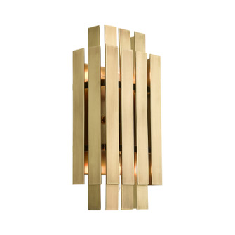 Greenwich Two Light Wall Sconce in Natural Brass (107|52041-08)