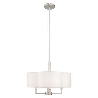 Chelsea Four Light Pendant in Brushed Nickel (107|51924-91)