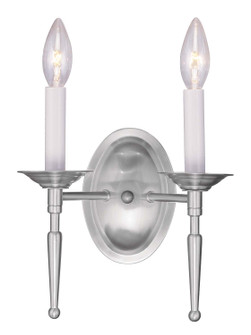 Williamsburgh Two Light Wall Sconce in Brushed Nickel (107|5122-91)