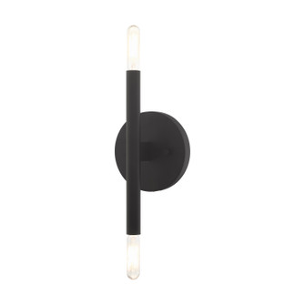 Copenhagen Two Light Wall Sconce in Black (107|51172-04)