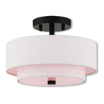 Monroe Two Light Ceiling Mount in English Bronze (107|51082-92)