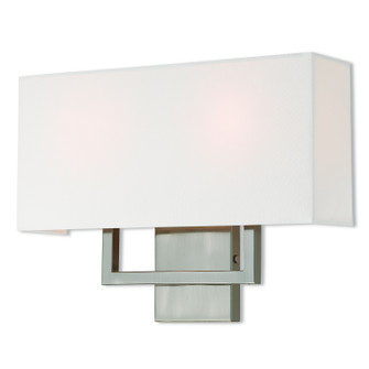 Pierson Two Light Wall Sconce in Brushed Nickel (107|50991-91)