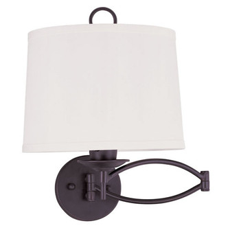 Swing Arm Wall Lamps One Light Swing Arm Wall Lamp in Bronze (107|4903-07)