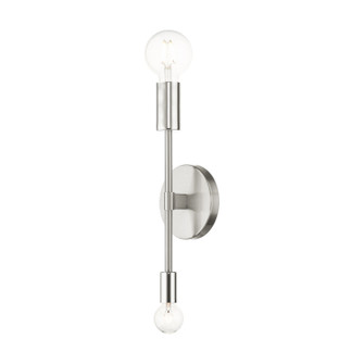 Blairwood Two Light Wall Sconce in Brushed Nickel w/ Polished Nickels (107|46438-91)