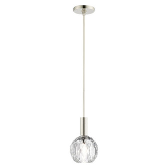 Whitfield One Light Pendant in Polished Nickel (107|46321-35)
