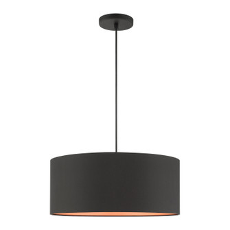 Sentosa Three Light Pendant in Black (107|45610-04)