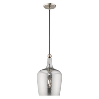 Avery One Light Mini Pendant in Brushed Nickel (107|41244-91)