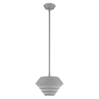 Amsterdam One Light Mini Pendant in Nordic Gray (107|40401-80)