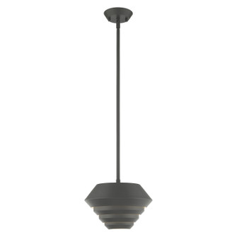 Amsterdam One Light Mini Pendant in Scandinavian Gray (107|40401-76)