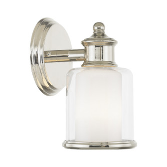 Middlebush One Light Wall Sconce in Polished Nickel (107|40211-35)