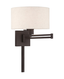 Swing Arm Wall Lamps One Light Swing Arm Wall Lamp in Bronze (107|40037-07)