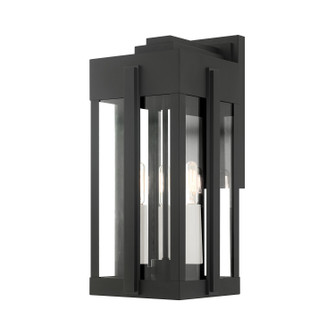 Lexington Three Light Outdoor Wall Lantern in Black (107|27714-04)