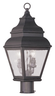 Exeter Two Light Outdoor Post Lantern in Bronze (107|2603-07)