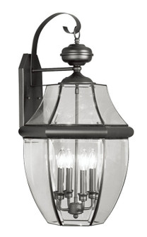 Monterey Four Light Outdoor Wall Lantern in Black (107|2356-04)