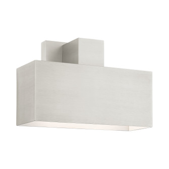 Lynx One Light Outdoor Wall Sconce in Brushed Nickel (107|22423-91)