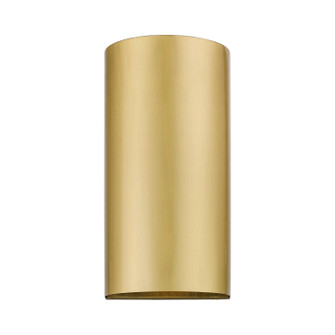 Bond One Light Outdoor Wall Sconce in Satin Gold (107|22062-32)