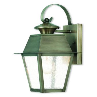 Mansfield One Light Outdoor Wall Lantern in Vintage Pewter (107|2162-29)