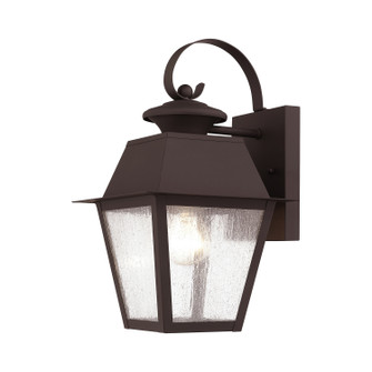 Mansfield One Light Outdoor Wall Lantern in Bronze (107|2162-07)