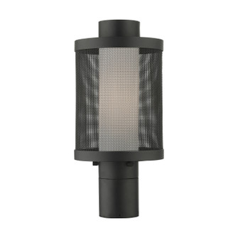 Nottingham One Light Outdoor Post Top Lantern in Textured Black (107|20684-14)