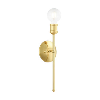 Lansdale One Light Wall Sconce in Polished Brass (107|16711-02)