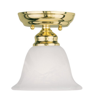 Essex One Light Ceiling Mount in Polished Brass (107|1350-02)