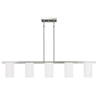 Astoria Five Light Chandelier in Brushed Nickel (107|1327-91)