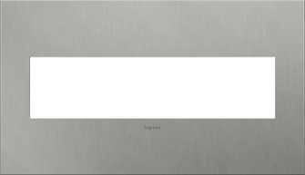 Adorne Wall Plate in Brushed Stainless Steel (246|AWC4GBS4)
