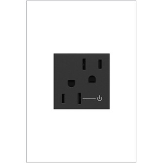 Adorne Tamper-Resistant Half Controlled Outlet in Graphite (246|ARCH152G10)