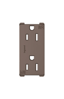 radiant Outdoor Duplex Outlet in Brown (246|885TRWR)
