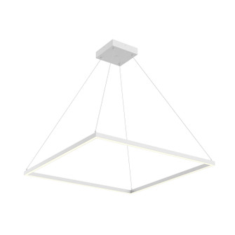Piazza LED Pendant in White (347|PD88136-WH)